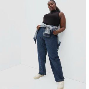 Everlane Way-High Wide Leg Jeans